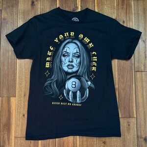 Exquisite Graphic Tee - Make Your Own Luck